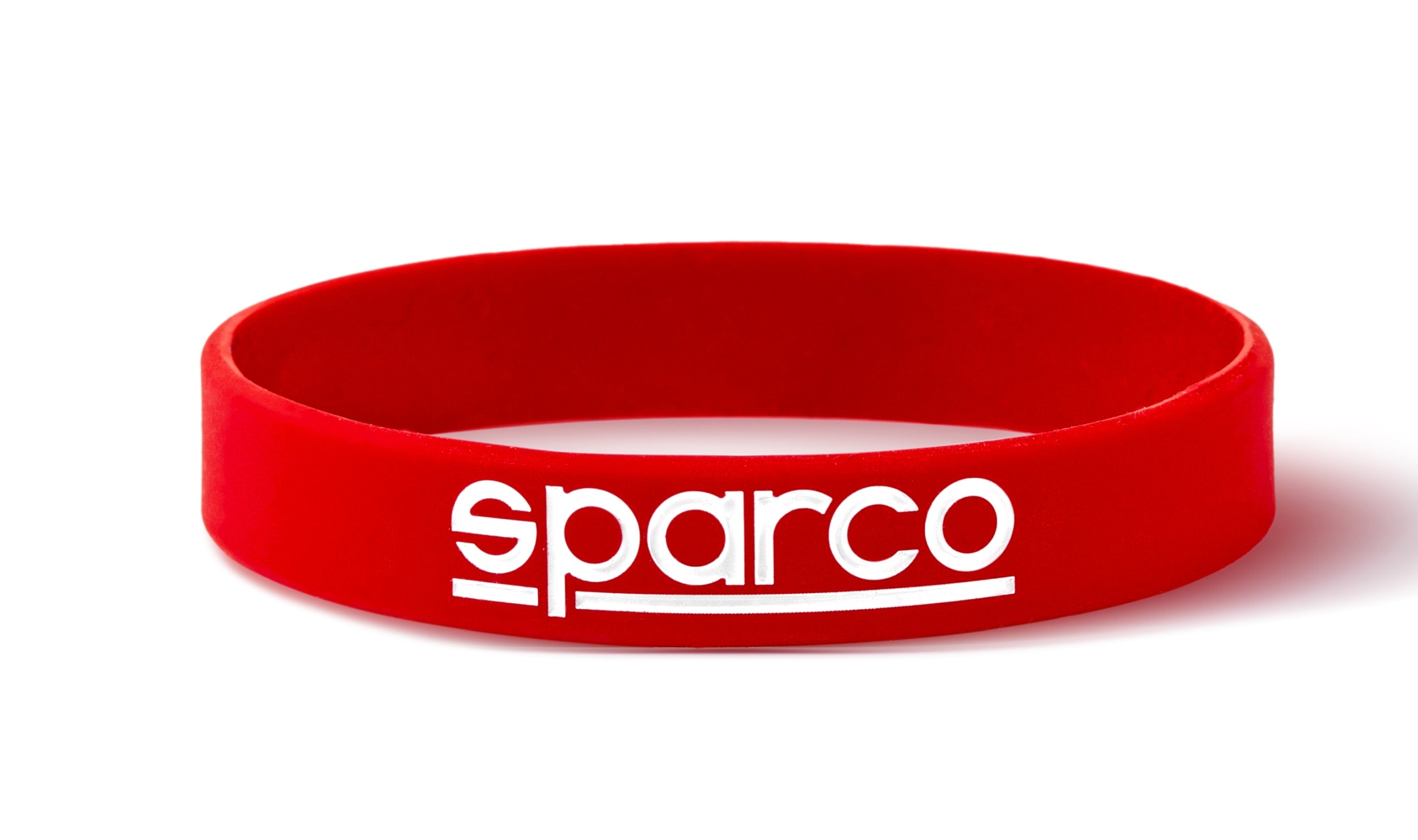 SPARCO 099093RS Rubber bracelet, red Photo-0