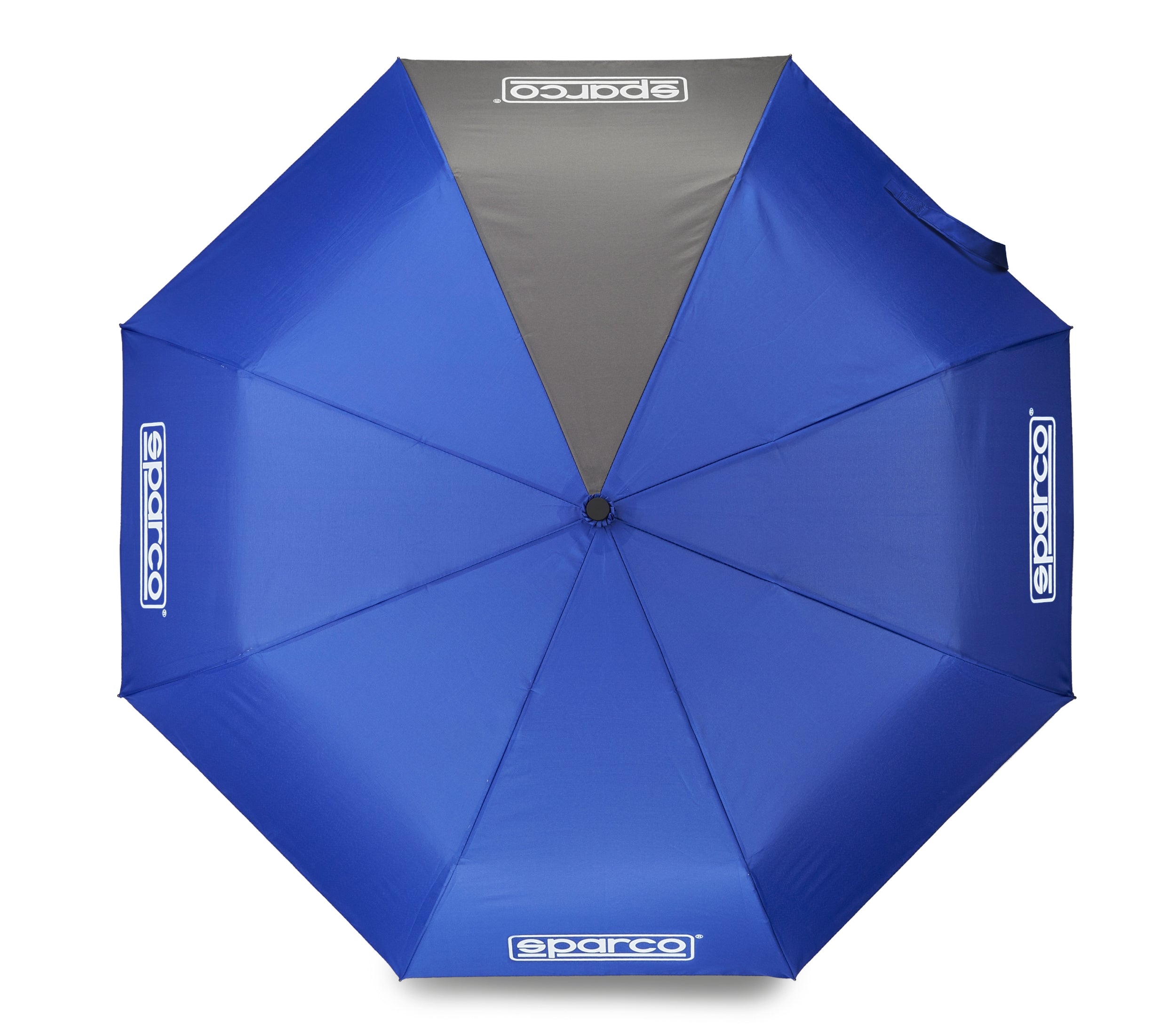 SPARCO 099105 FOLDABLE UMBRELLA, blue/grey, diameter 95 cm Photo-0