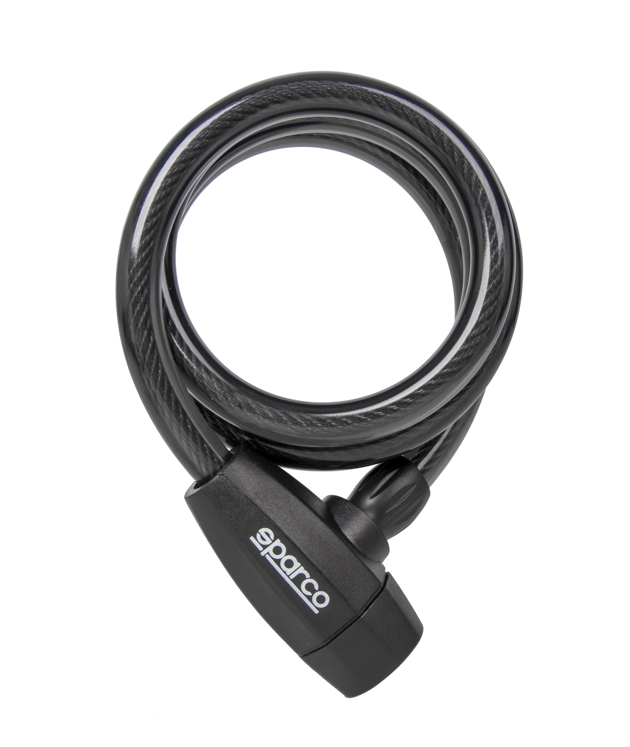 SPARCO 099117NR Coil Cable Lock, black Photo-0