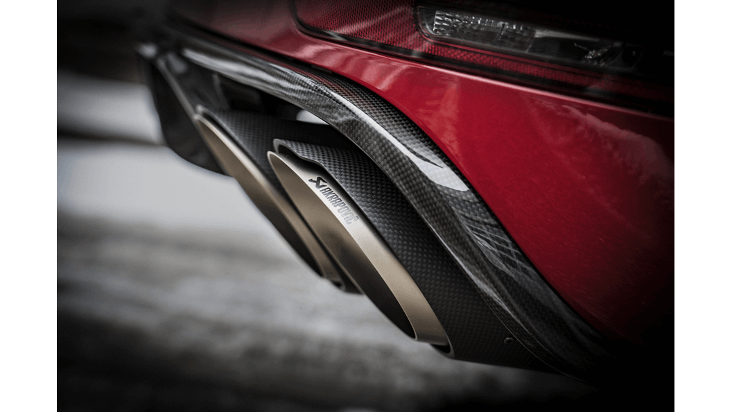 AKRAPOVIC S-PO/TI/7H Evolution Line (Titanium) PORSCHE Macan S (95B) 2014-2018 ECE Type Approval Photo-4