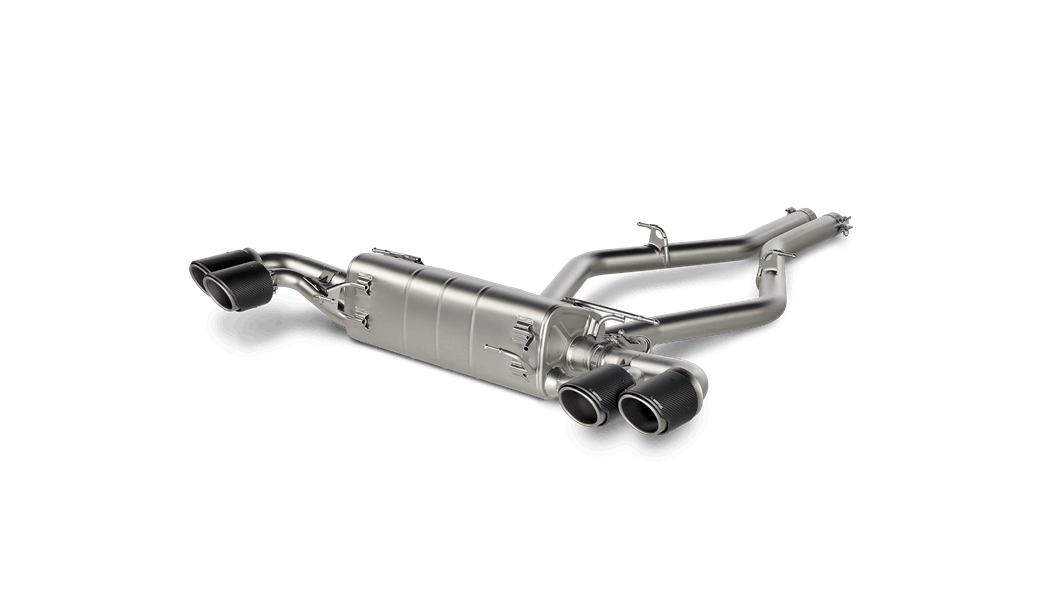 AKRAPOVIC S-AR/TI/6H Slip-On Line (Titanium) ALFA ROMEO Stelvio Quadrifoglio 2017-2020 Photo-0