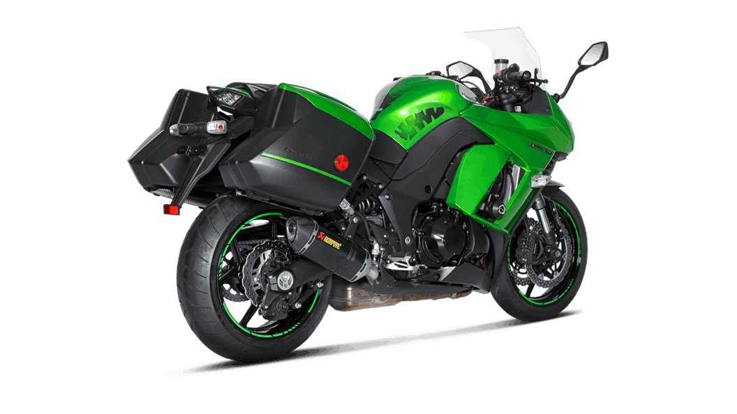 AKRAPOVIC S-K10SO19-HZC Slip-On Line (Carbon) Kawasaki Z1000SX / Ninja 1000 2014-2019 Photo-3