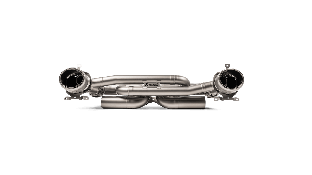 AKRAPOVIC S-PO/TI/14 Slip-On Race Line (Titanium) for PORSCHE 911 Carrera /S/4/4S/GTS/Cabriolet (992) 2019-2024 Photo-1
