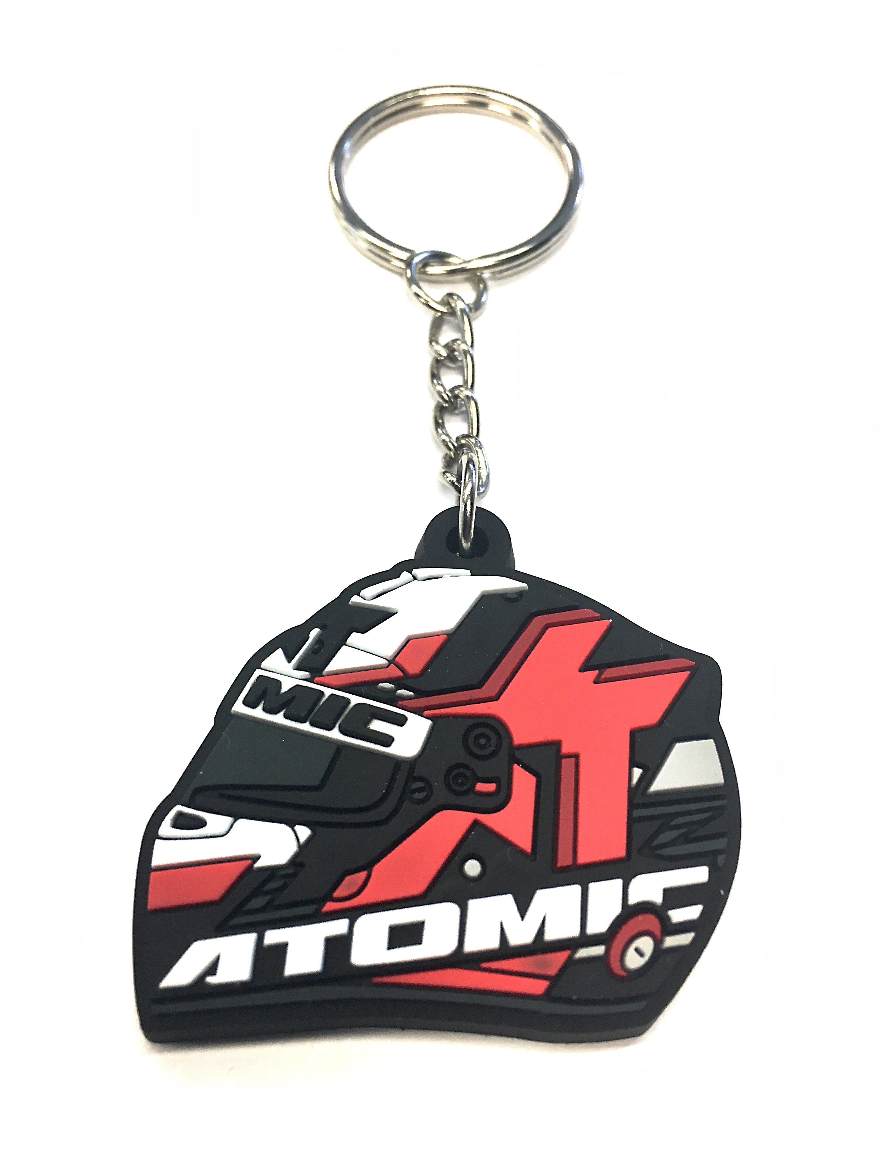 ATOMIC IN-KCHelmet Keychain ATOMIC (Black) Photo-0