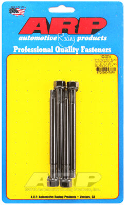 ARP 100-3215 Water Pump Pulley Stud Kit for 5/16-24 X 4.500˝. 8740. black oxide. hex (fits 3.250˝ fan spacer) Photo-0