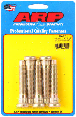 ARP 100-7731 Wheel Stud Kit for Corvette C5. 1/2? conversion. Long. (1997-2004) Photo-0