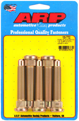 ARP 100-7732 Wheel Stud Kit for Ford Mustang. 2015. M14. 0.5˝ over stock length Photo-0