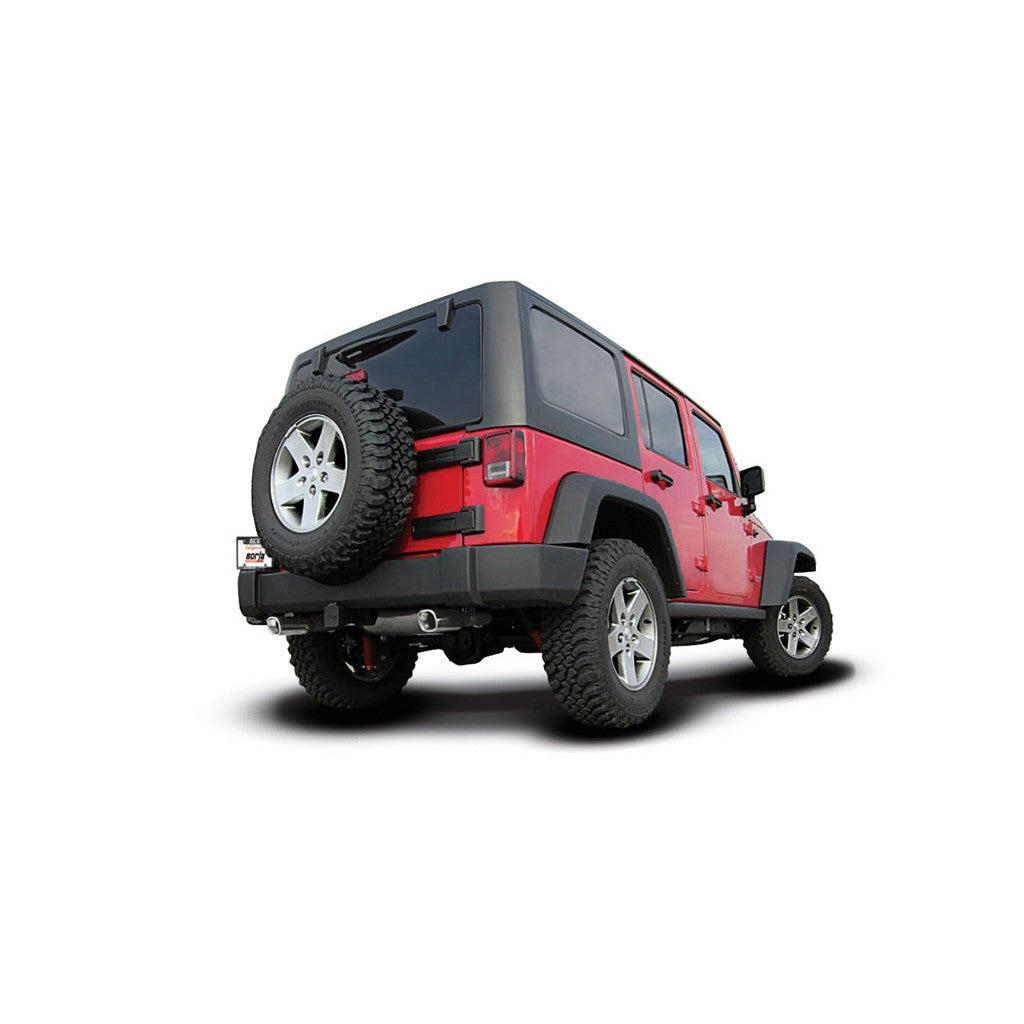 BORLA 11860 Rear Section, WRANGLER JK2 L6-3.6L AWD 2 / 4DR, Tip №41, 2012-16, sound ATAK Photo-1