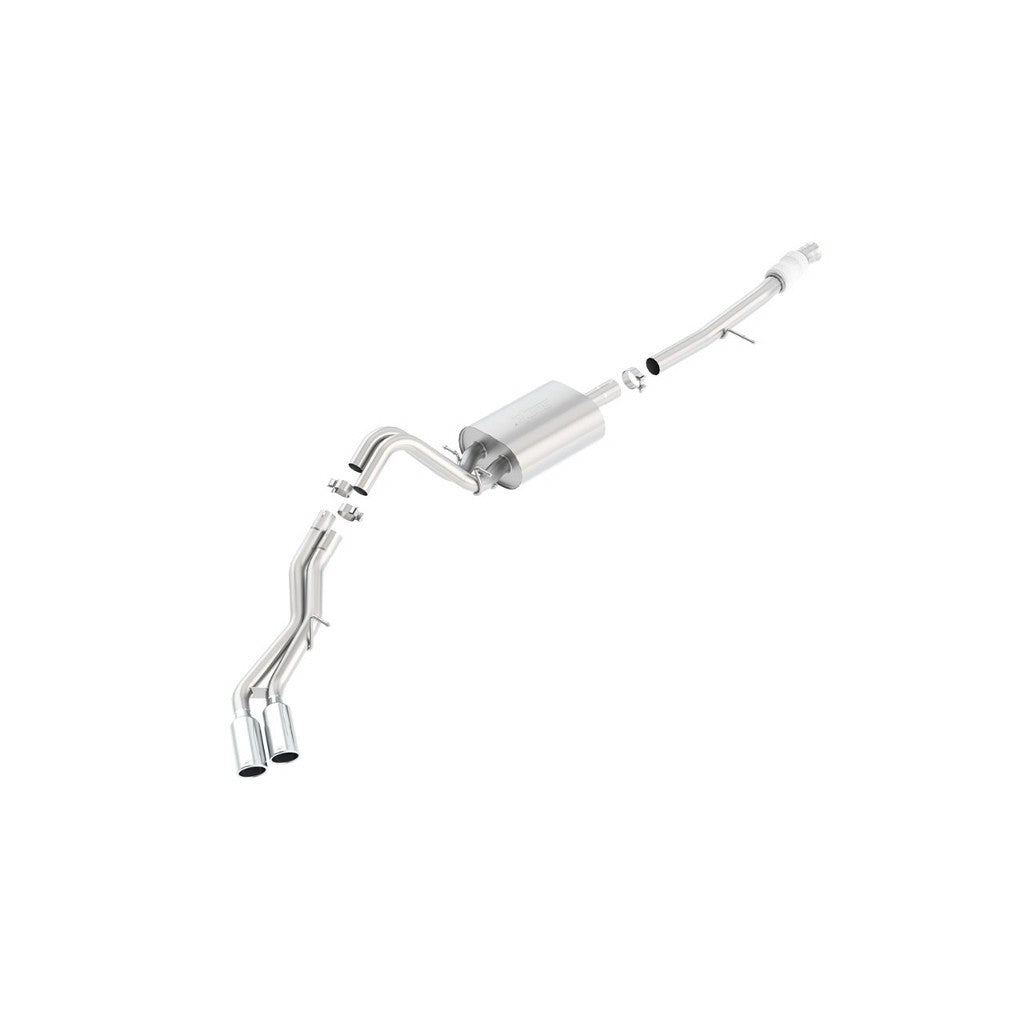 BORLA 140558 Cat Back Exhaust System, Suburban V8-5.3L, 2015-16, sound Touring Photo-0