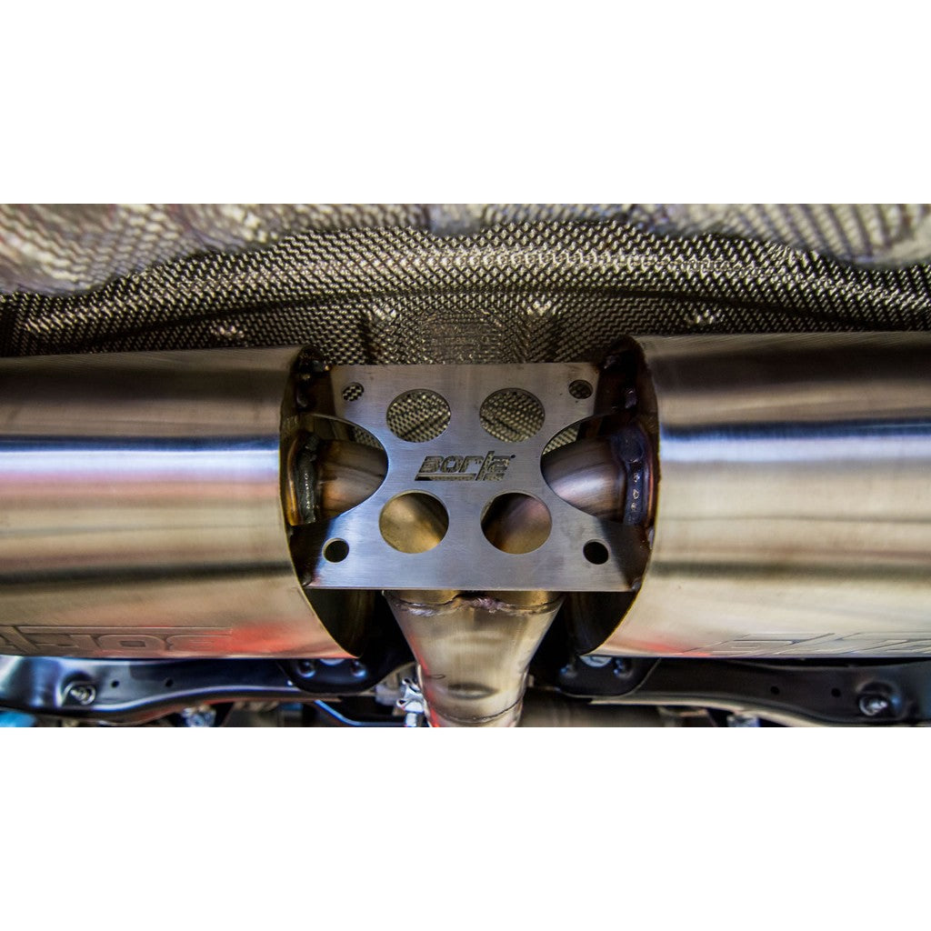 BORLA 140682 Cat Back Exhaust System, A3 (8V) L4-1.8/2.0L (turbo) AWD, 2013-16, sound S-Type Photo-4