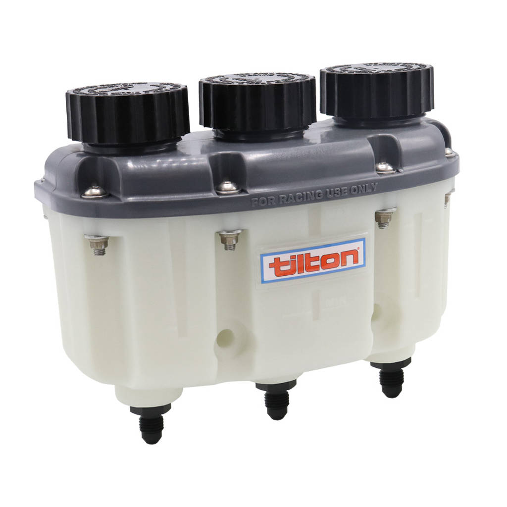 TILTON 72-577 3-Chamber Plastic Reservoir (AN 4) Photo-0