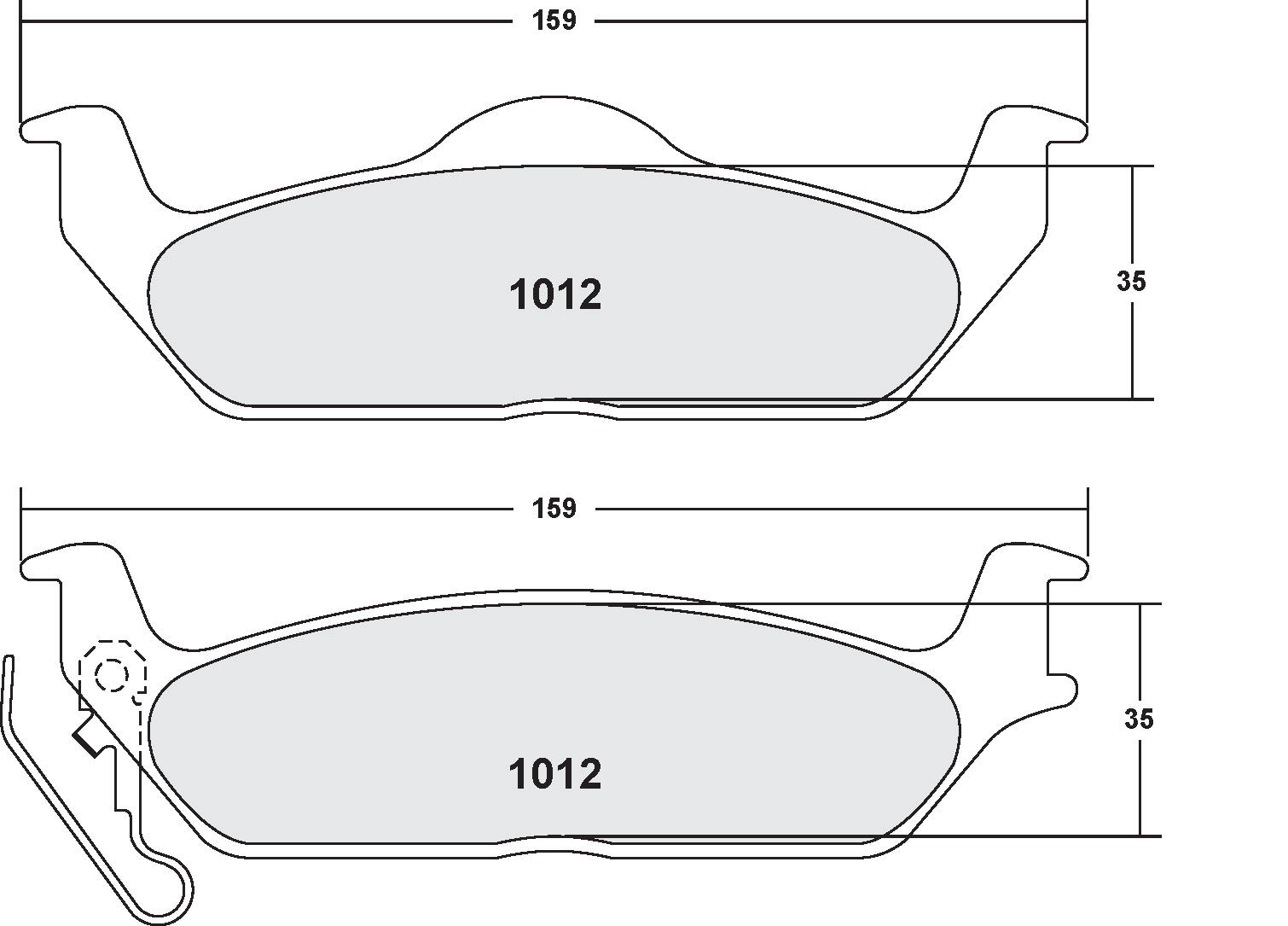 PFC 1012.22 012 CARBON METALLIC BRAKE PAD SET Brake pads Road Photo-0
