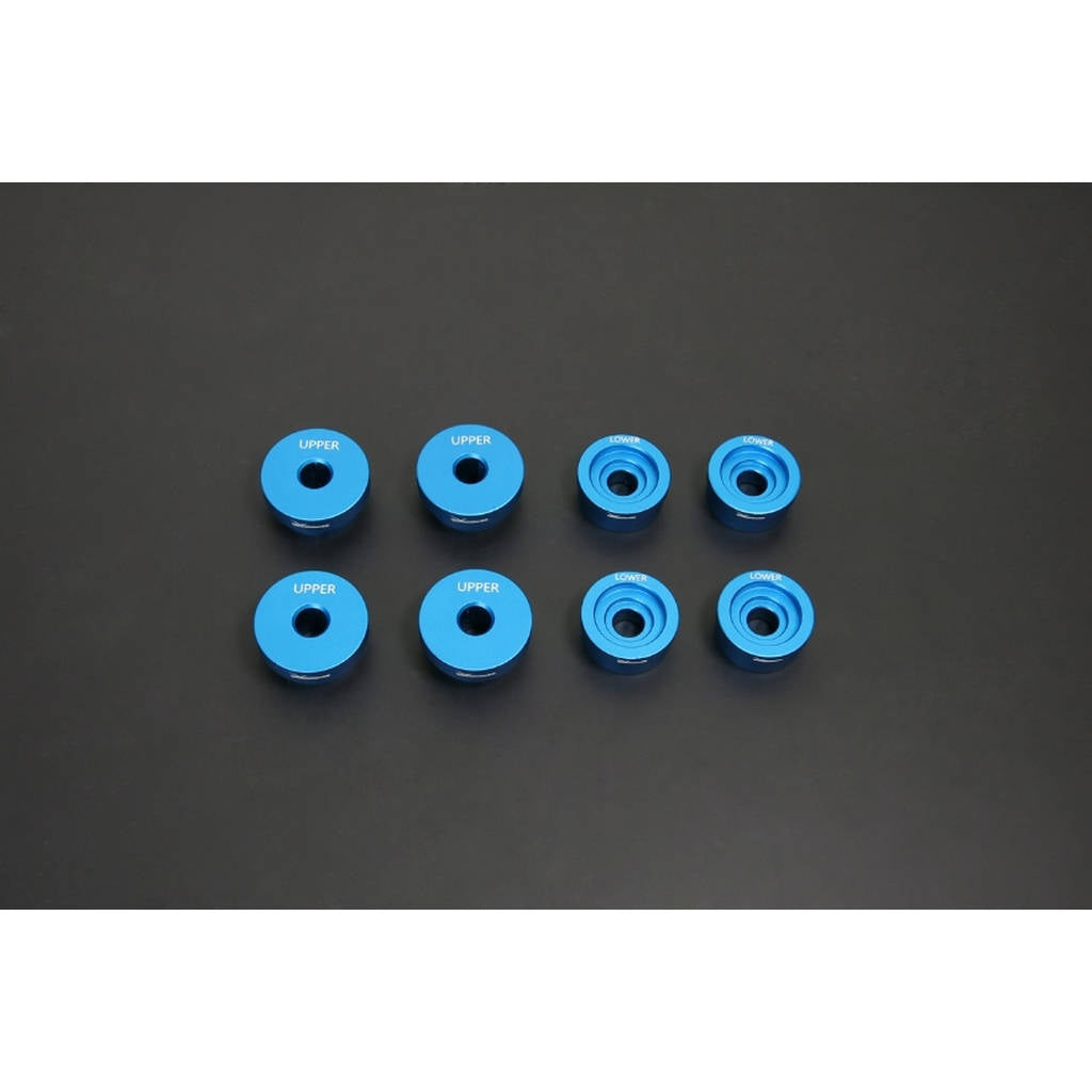 HARDRACE 8716 REAR SUBFRAME BUSHING SOLID-ALUMINIUM 4PCS/SET Photo-0