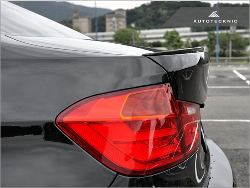 AUTOTECKNIC BM-0260 Carbon Fiber Trunk Lip Spoiler - BMW F30 3-Series Sedan | F80 M3 Photo-0