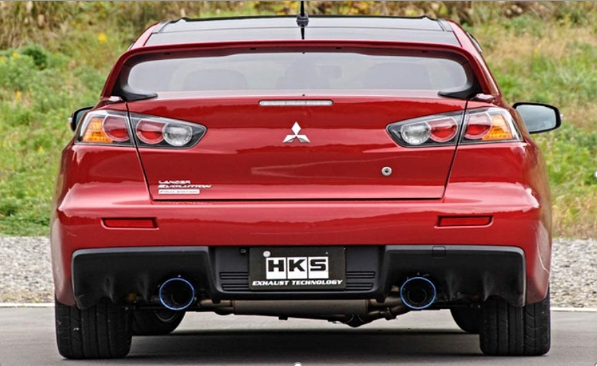 HKS 31029-AM004 Super Turbo Muffler MITSUBISHI EVO X Photo-1