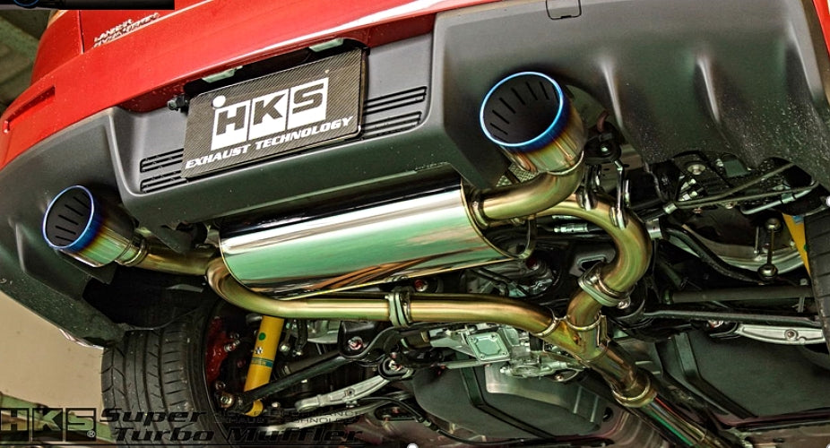 HKS 31029-AM004 Super Turbo Muffler MITSUBISHI EVO X Photo-0