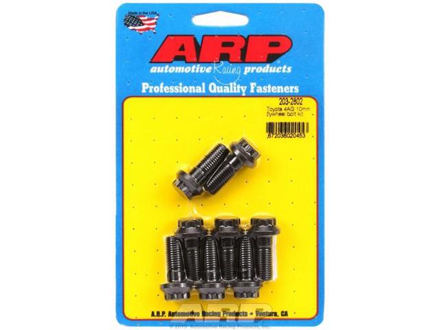 ARP 203-2802 Flywheel Bolt Kit for TOYOTA 4AG M10. 8 pieces Photo-0