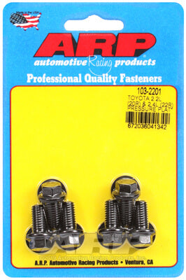 ARP 103-2201 Pressure Plate (Clutch Cover) Bolt Kit for TOYOTA 2.2L (20R) & 2.4L (22R). hex Photo-0