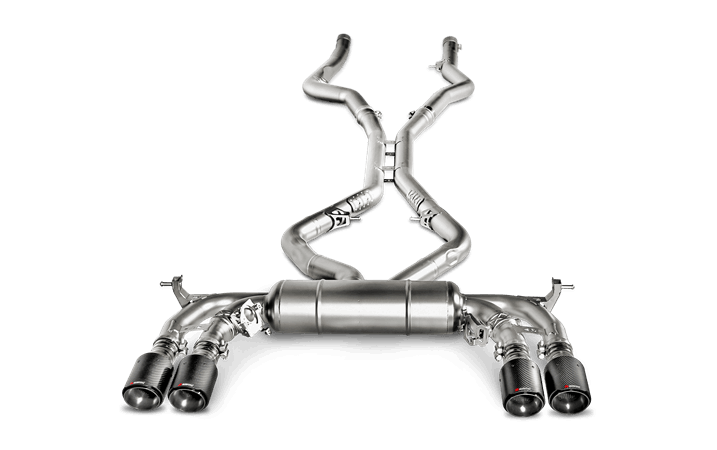 AKRAPOVIC S-BM/T/1 Evolution Line (Titanium) X6 M BMW X6 M (F86) 2015-2018 ECE Type Approval Photo-0