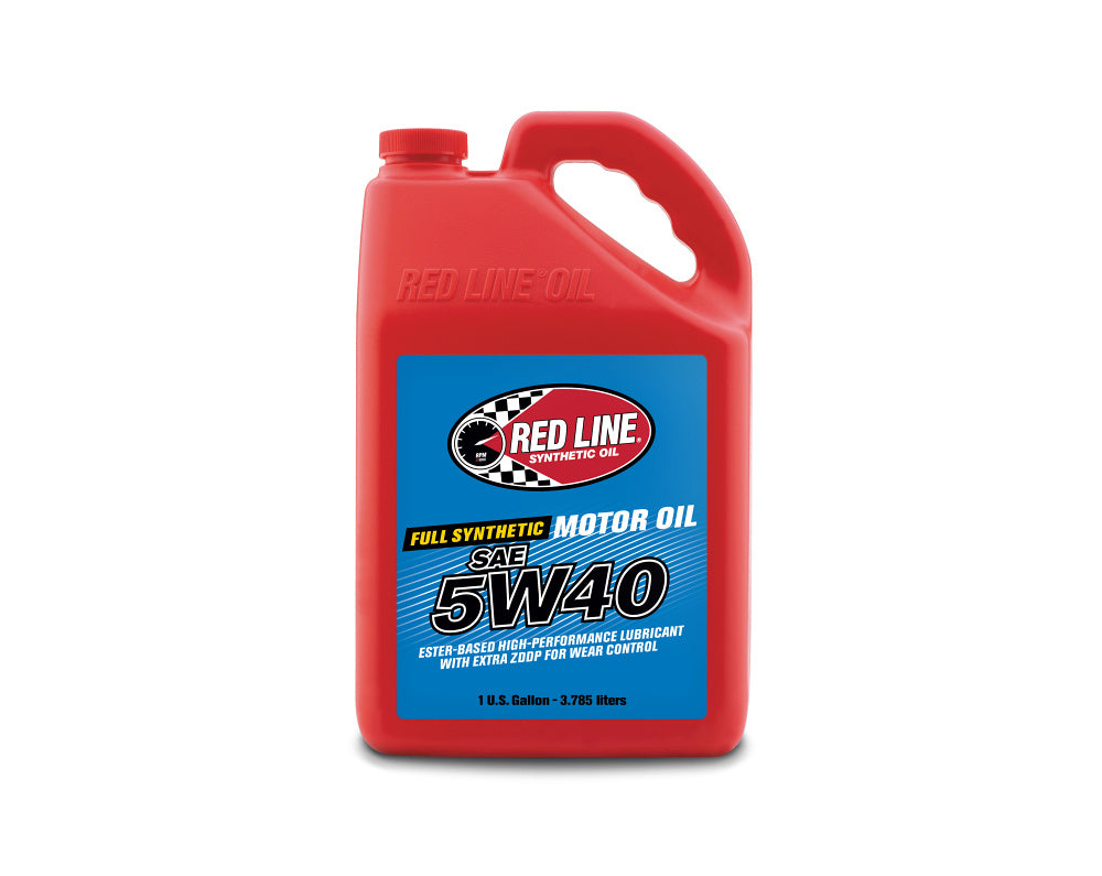 RED LINE OIL 15405 High Performance Motor Oil 5W40 3.8 L (1 gal) Photo-0 