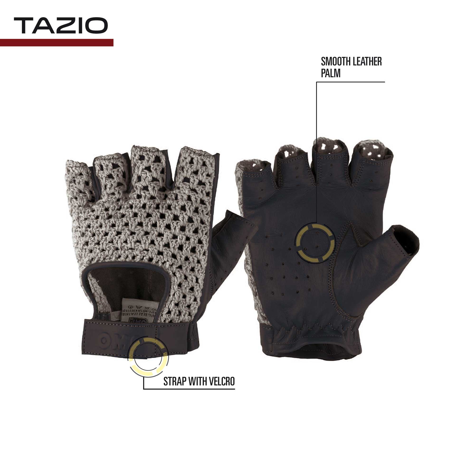 OMP IB0-0747-A01-071-M (IB/747/N/M) TAZIO Vintage gloves, beige, size M Photo-0