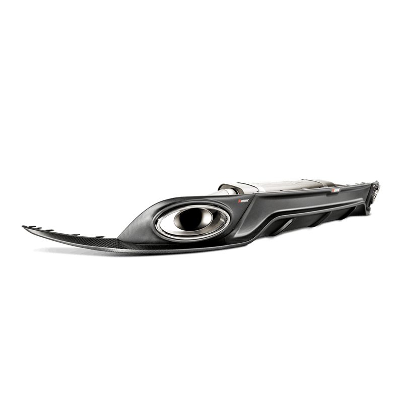 AKRAPOVIC DI-PO/CA/2 Rear Carbon Fiber Diffuser PORSCHE 911 Turbo/Turbo S (991) 2014-2015 ABE Type Approval Photo-2