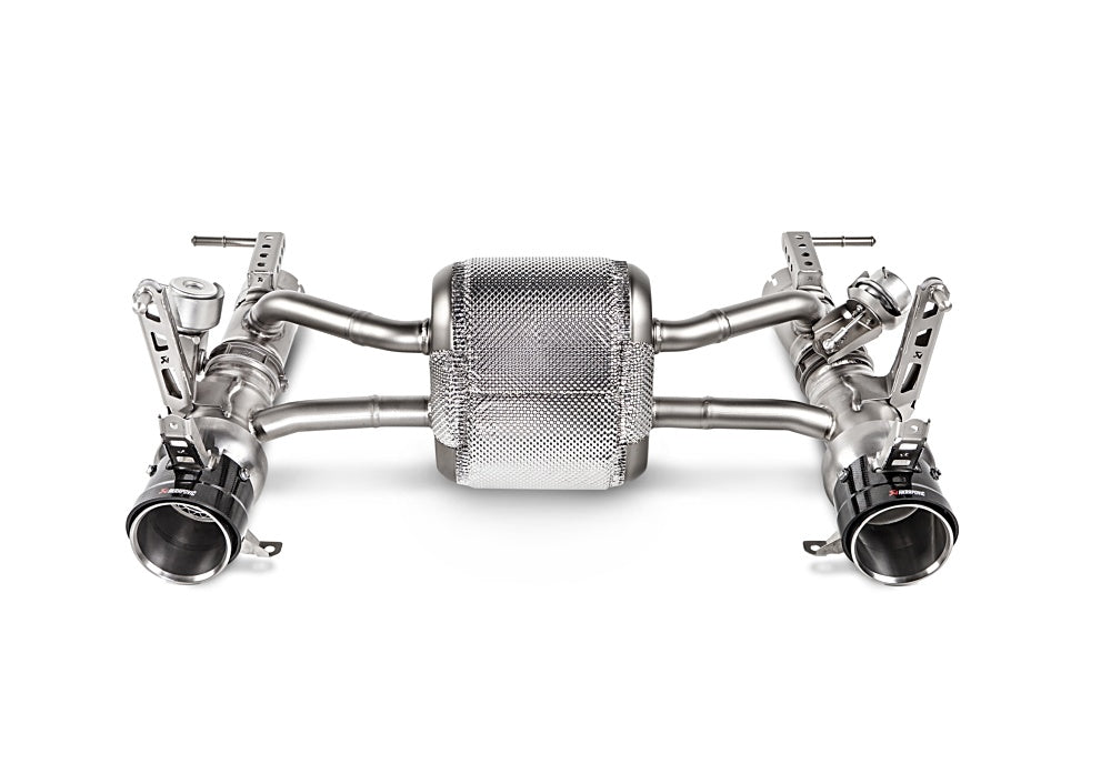AKRAPOVIC MTP-FE488H Slip-On Line (Titanium) FERRARI 488 GTB/488 Spider 2016-2019 ECE Type Approval Photo-1