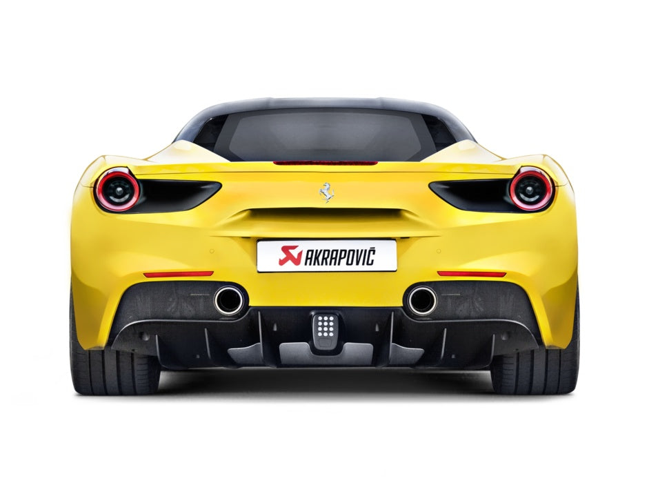 AKRAPOVIC MTP-FE488H Slip-On Line (Titanium) FERRARI 488 GTB/488 Spider 2016-2019 ECE Type Approval Photo-6