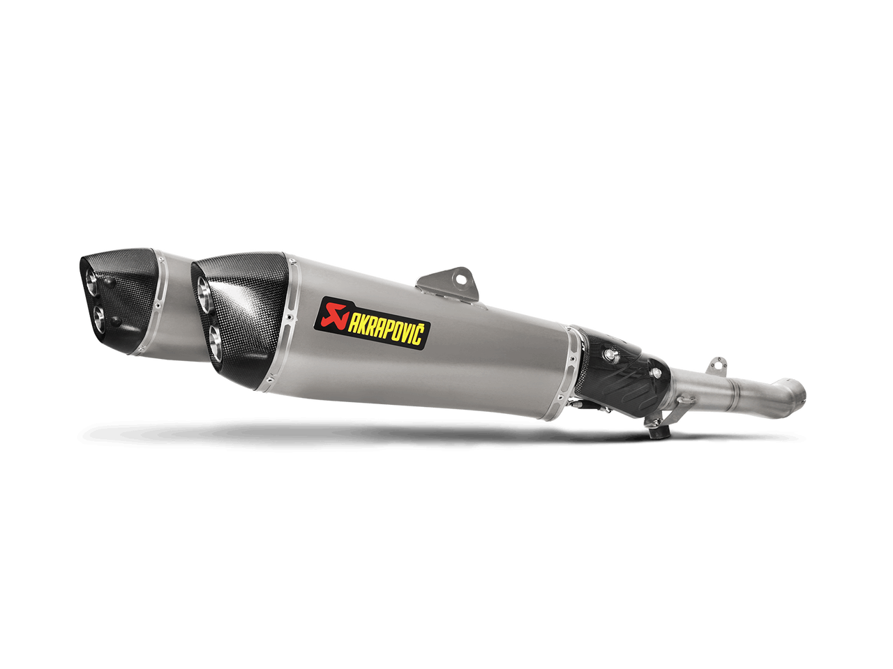 AKRAPOVIC S-K14SO6-HZAAT Slip-On Line (Titanium) Kawasaki ZZR 1400, ZX14R 2016-16 Photo-0