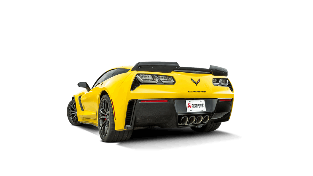 AKRAPOVIC MTP-CO/TI/2 Slip-On Line (Titanium) CHEVROLET CORVETTE Z06 (C7) 2014-2019 Photo-2