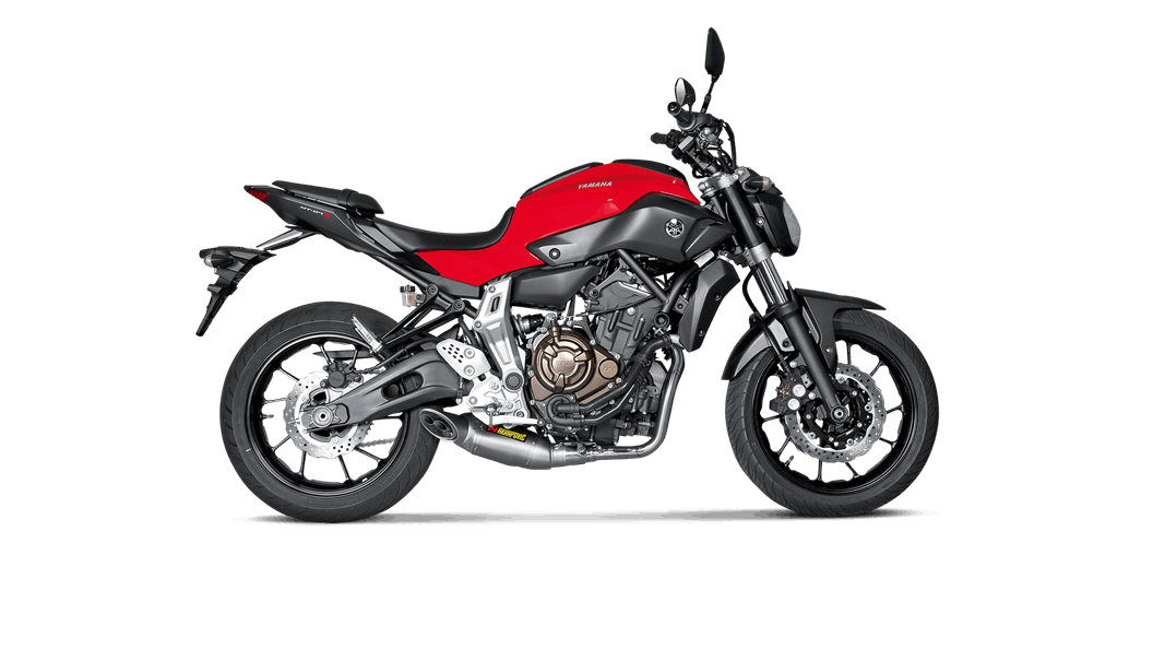 AKRAPOVIC S-Y7R1-HAFT Racing Line (Titanium) Yamaha FZ-07 2014-16 Photo-1