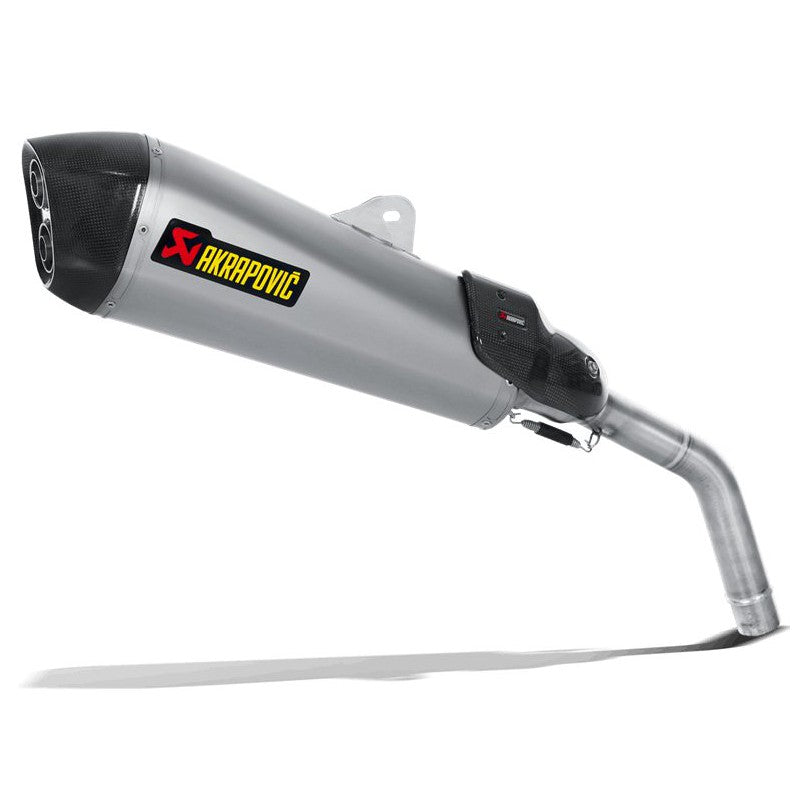 AKRAPOVIC S-T800SO1-HZAAT Slip-On Line (Titanium) Triumph Tiger 800 XC/XR/XRx/XCx 2011-15 Photo-0