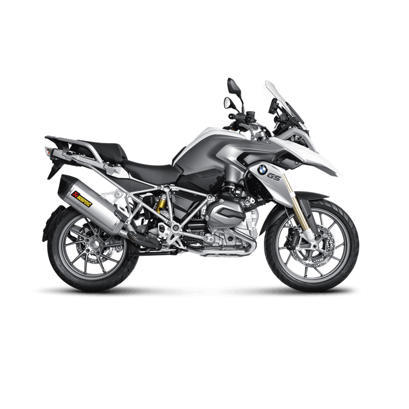 AKRAPOVIC S-B12SO10-HAAT Slip-On Line (Titanium) BMW R 1200 GS 2013-16 Photo-2
