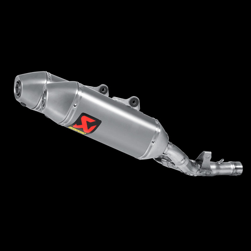 AKRAPOVIC S-H2SO5-QTA Slip-On Line (Titanium) Honda CRF 250 R 2016-16 Photo-0