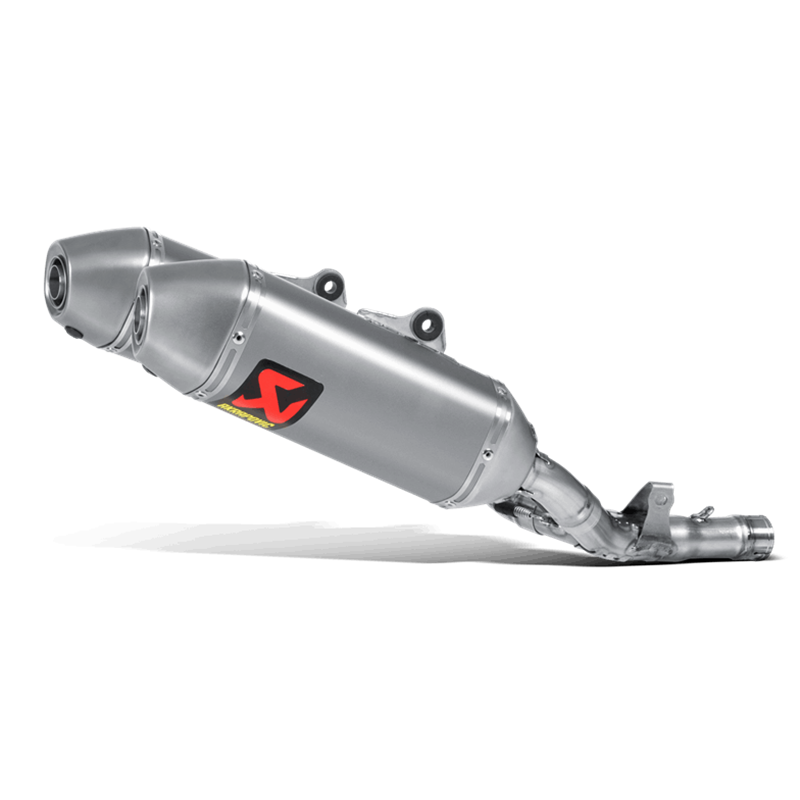 AKRAPOVIC S-H2SO5-QTA Slip-On Line (Titanium) Honda CRF 250 R 2016-16 Photo-0
