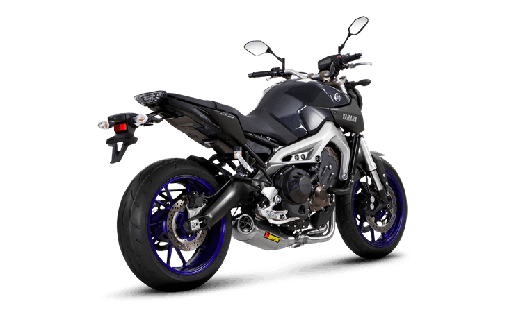 AKRAPOVIC S-Y9R3-HAFT Racing Line (Titanium) Yamaha MT-09 2015-16 Photo-1