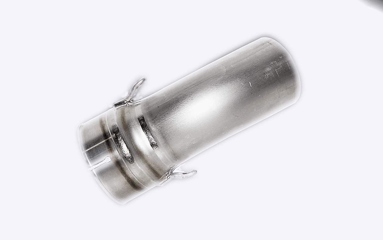 AKRAPOVIC L-B12SO5T Link Pipe (Titanium) BMW R NINET 2014-16 Photo-0