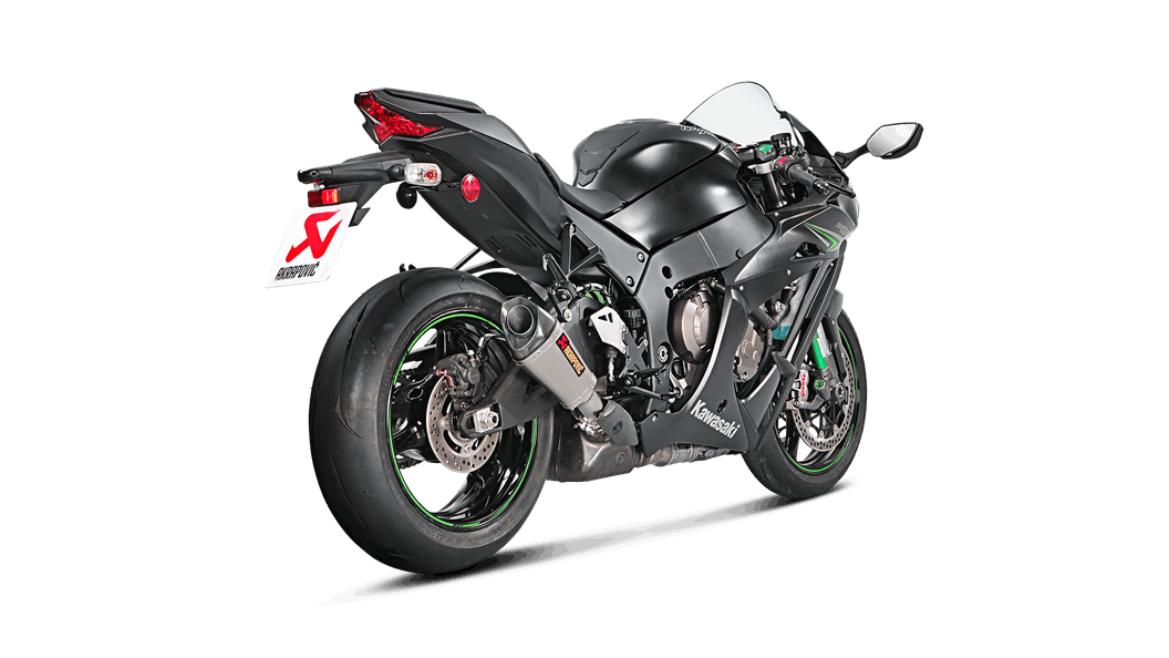 AKRAPOVIC S-K10SO17-ASZ Slip-On Line (Titanium) Kawasaki Ninja ZX-10R 2016 Photo-2