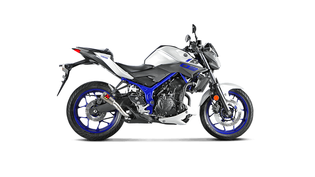 AKRAPOVIC S-Y2SO11-AHCSS Slip-On Line (SS) Yamaha MT-03 2016 Photo-1