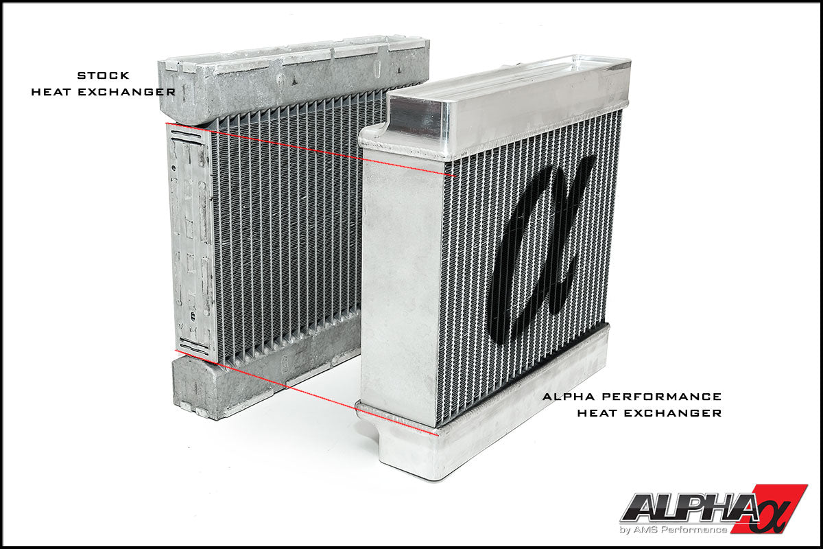 AMS ALP.19.02.0001-1 Auxiliary Heat Exchanger Upgrade MERCEDES-Benz M157 / M278 / M133 Photo-1