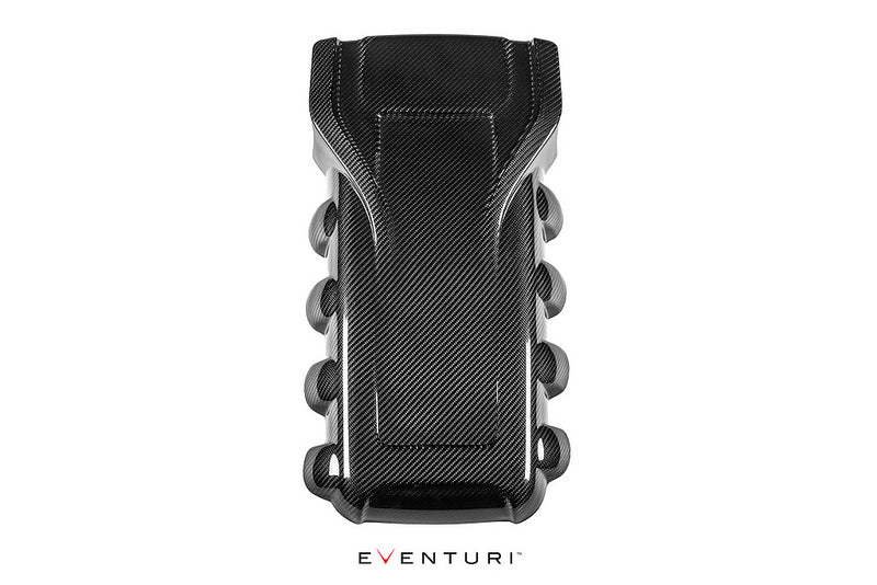 EVENTURI EVE-RS5-CF-ENG Engine cover AUDI B8 RS5/RS4 (carbon fiber) Photo-0