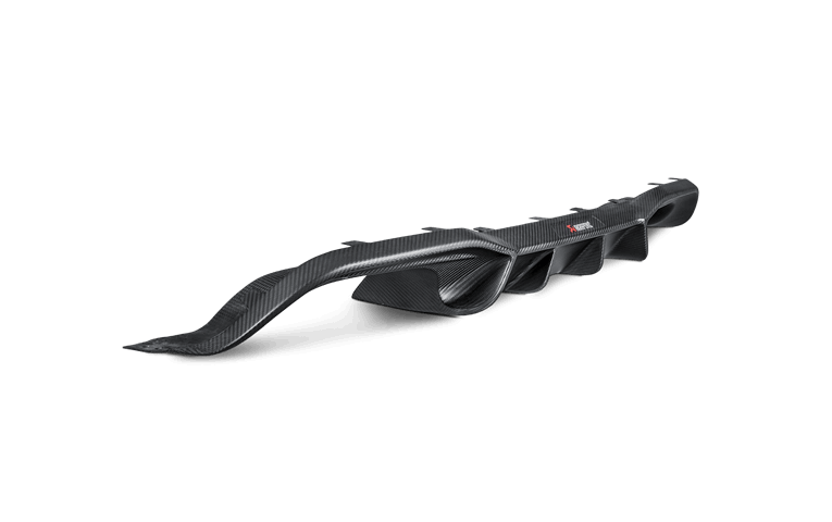 AKRAPOVIC DI-BM/CA/3/M Rear Carbon Fiber Diffuser - Matte BMW M2 COMPETITION/M2 CS (F87N) - OPF/GPF Photo-0