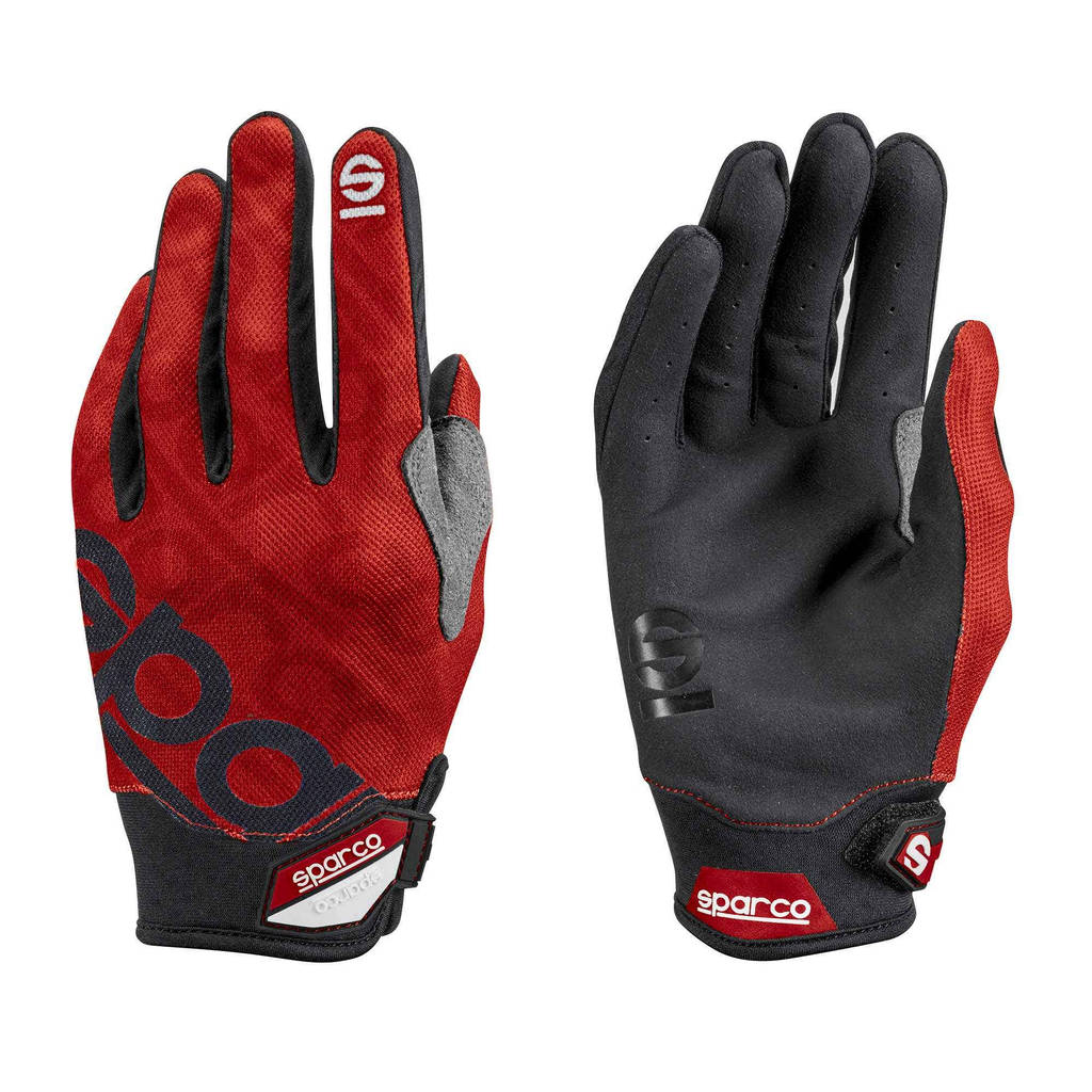 SPARCO 002093RS3L Meca-3 Mechanics Gloves, red, size L Photo-0