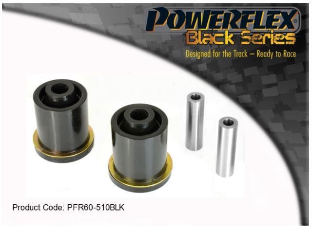POWERFLEX PFR60-510BLK Fahrwerksbuchsen schwarz Photo-0