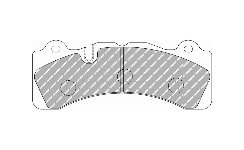 FERODO FDSR3099 Brake pads BREMBO 6 piston D48 Photo-0