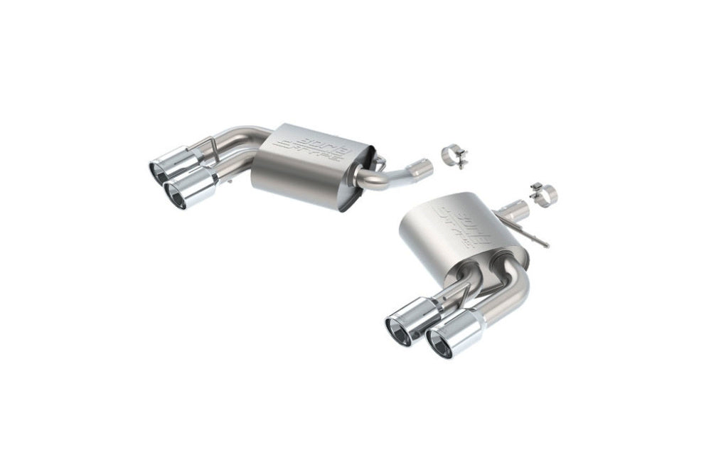 BORLA 11926 Rear Section, CAMARO LT V6-3.6L endpipes №47, 2016-17, sound S-TYPE Photo-0