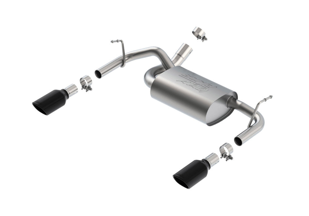 BORLA 11860BC Rear Section, WRANGLER JK2 L6-3.6L AWD 2 / 4DR, Tip №48, 2012-16, sound ATAK Photo-0