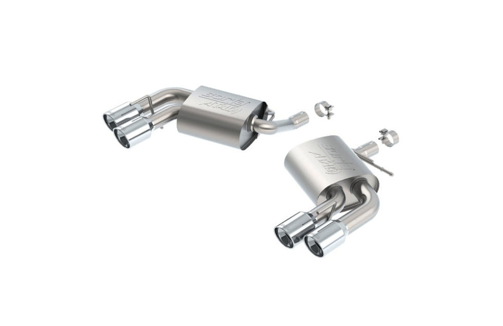 BORLA 11927 Rear Section, CAMARO LT V6-3.6L endpipes №47, 2016-17, sound ATAK Photo-0