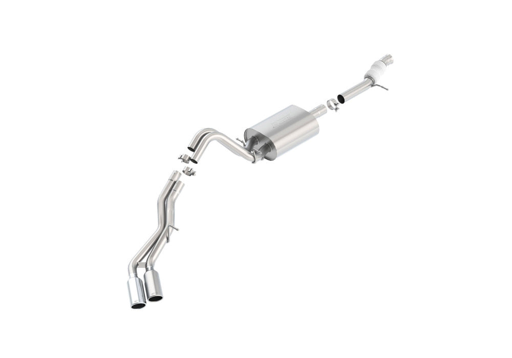 BORLA 140557 Cat Back Exhaust System, Tahoe 1500 V8-5.3L, 2015-16, sound Touring Photo-0