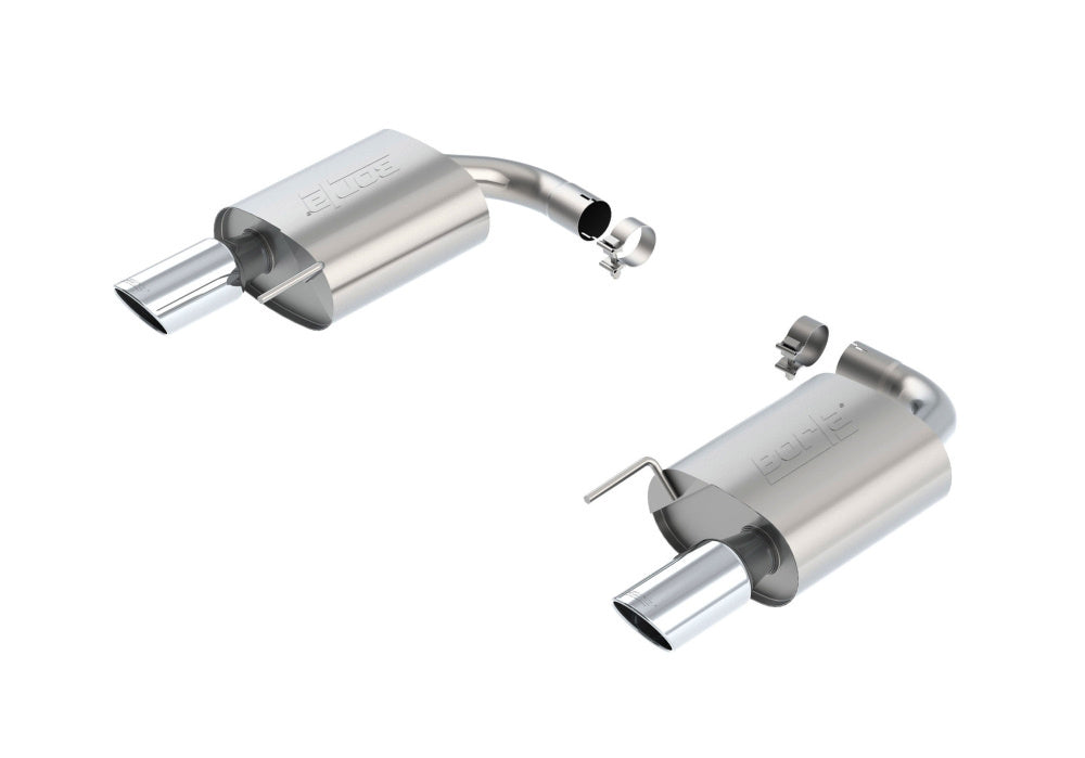 BORLA 11887 Rear Section, Mustang GT V8-5.0L, Tip №36, 2015-16, sound S-Type Photo-0